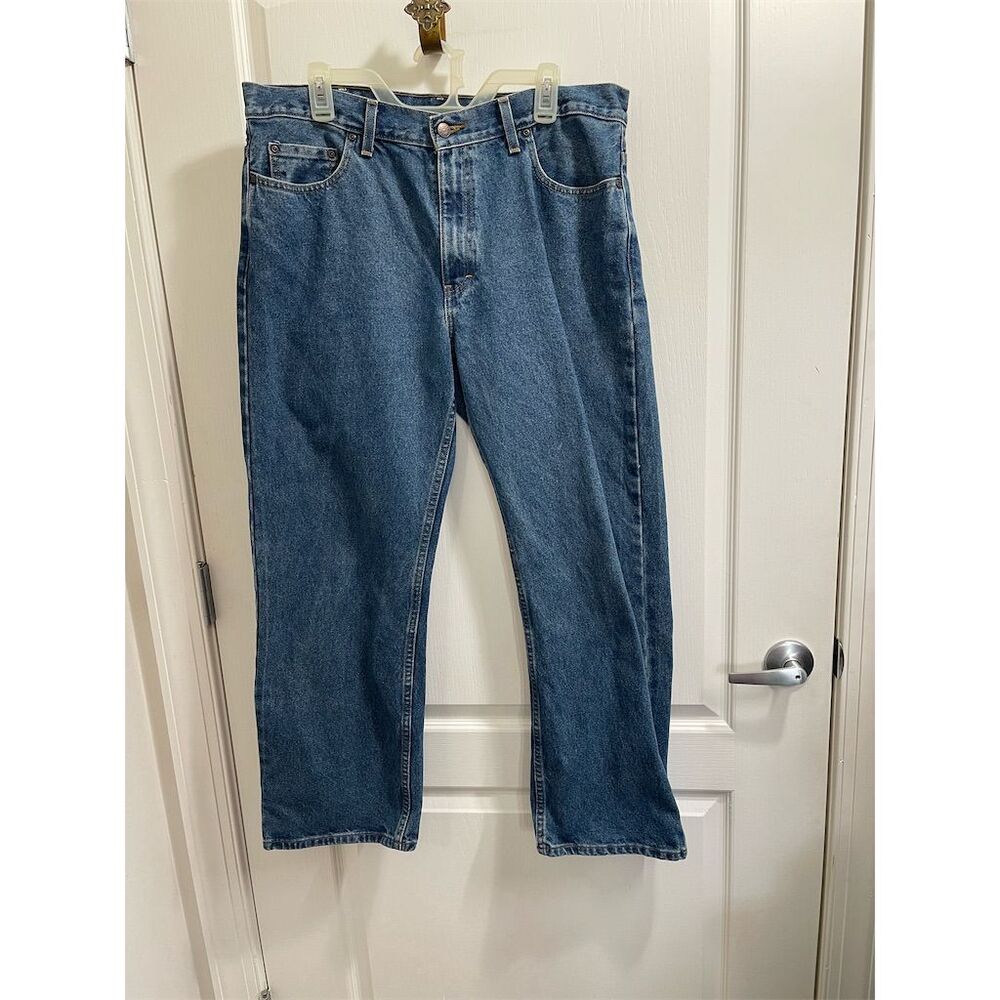 Faded Glory Men's Relaxed Fit Blue Jeans Size 36x30